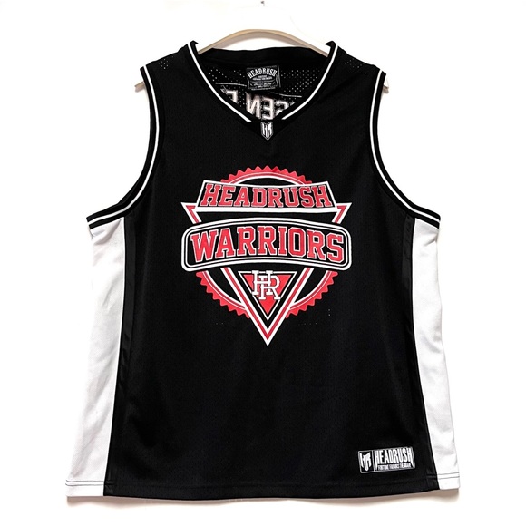 Headrush Warriors MMA 2013 Team Jersey Mens 3XL Chosen Few Patch Black Summer - Picture 2 of 12